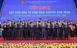 Thái Nguyên thu hút gần 4,4 tỷ USD tại Hội nghị xúc tiến đầu tư năm 2026