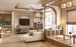 Đi tìm giải pháp kiến trúc cho căn hộ 3 thế hệ hiện đại mang tinh thần Indochine