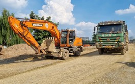 Phấn đấu thông xe kỹ thuật Dự án đường vành đai 2,5 đoạn Nguyễn Trãi - Đầm Hồng vào dịp 10/10