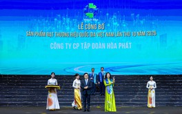 Hòa Phát 8 lần liên tiếp nhận chứng nhận Thương hiệu Quốc gia