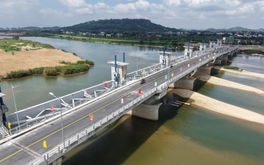 Chính thức thông xe cây cầu thứ 7 bắc qua dòng sông huyền thoại lớn nhất tỉnh Quảng Ngãi