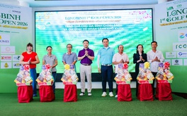 SonKim Group đồng hành cùng giải golf Long Bình Open lần thứ I năm 2026