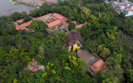 Ngôi chùa gần 1.000 năm tuổi trên đỉnh núi 'rồng' cao chưa đầy 100m nườm nượp khách đầu năm