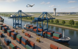 TP tương lai của Việt Nam sắp có cảng thủy nội địa 80ha sát sườn sân bay lớn nhất miền Bắc