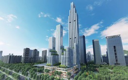 Sắp khánh thành tòa nhà chọc trời cao gần 400m: Kiến trúc xếp tầng độc đáo, là không gian làm việc cho 13.000 người