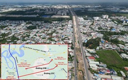 Tuyến đường giao thông trọng điểm kết nối đến siêu sân bay gặp khó