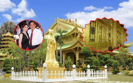 Công trình tâm linh 5.000m2 từng lớn nhất Việt Nam: Kiến trúc 'vuông - tròn', nằm trong khu du lịch lọt TOP Đông Nam Á, được dát vàng 24K