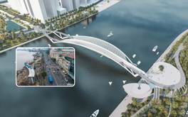 Cầu đi bộ nghìn tỷ sở hữu kiến trúc độc đáo nhất thế giới tại Việt Nam đạt dấu mốc mới