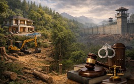 Từ bây giờ, xây nhà trên đất rừng phòng hộ có thể bị truy cứu trách nhiệm hình sự