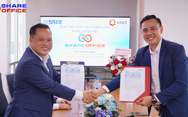 VNO và Sabay ký kết hợp tác, ra mắt ShareOffice - giải pháp văn phòng ảo cho startup, SME