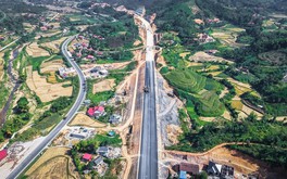Tuyến cao tốc gần 12.000 tỷ đồng do liên danh Đèo Cả thi công sắp đạt cột mốc quan trọng