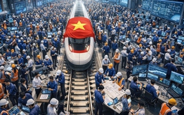 Lần đầu tiên trong lịch sử, Việt Nam đặt mục tiêu đào tạo 70.000 nhân lực, hướng tới làm chủ công nghệ và công nghiệp đường sắt
