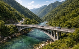 Sắp có cầu vượt sông kết nối trực tiếp Gia Lai và Quảng Ngãi