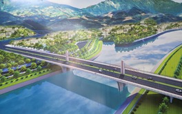 Sắp thông xe cầu dây văng 1.500 tỷ nối thẳng Việt Nam - Trung Quốc