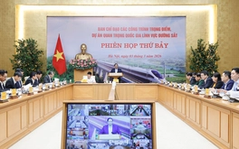 Thủ tướng chủ trì phiên họp thứ 7 của Ban Chỉ đạo các dự án đường sắt