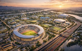 Siêu dự án 925.000 tỷ bên trong có sân vận động lớn nhất thế giới đón tín hiệu tích cực