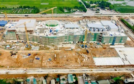 Cận cảnh công trường dự án Aeon Mall Thanh Hóa hơn 4.000 tỷ đồng đang thi công rầm rộ