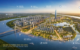 TP tương lai của Việt Nam sắp có đại đô thị thông minh ven sông hơn 3.100ha, quy mô dân số tới 230.000 người