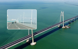 Siêu cầu vượt biển lớn nhất thế giới: Sự kết hợp giữa 3 hợp phần cầu - đảo - hầm, được làm từ 20.000m2 ván tre, nối liền 3 vùng đất