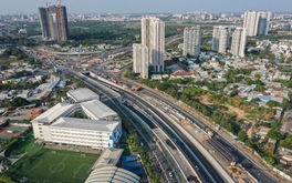 Chỉ vài ngày nữa, chính thức thông xe cầu vượt thuộc nút giao 3 tầng hiện đại nhất TP. HCM, giải cứu kẹt xe khu Đông