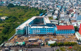 Sắp hoàn thiện trường học đầu tiên xây dựng trên nền đất khu nghĩa trang lớn nhất thành phố