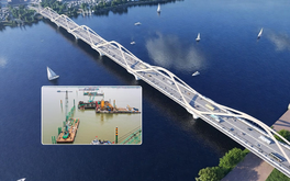 Siêu cầu 16.000 tỷ mang tên danh tướng huyền thoại của Việt Nam tăng tốc thi công trước khi bước vào mùa mưa