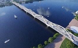 Siêu cầu hơn 16.000 tỷ mang tên danh tướng huyền thoại bắc qua dòng sông biểu tượng đạt dấu mốc quan trọng