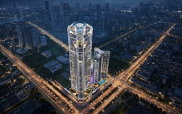 Việt Nam sắp có tháp chọc trời 75 tầng với kiến trúc 'rồng lớn vươn mình': Kỳ vọng trở thành 'nóc nhà miền Bắc', do kiến trúc sư nước ngoài thiết kế