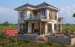 Từ nay, xây nhà trên đất nông nghiệp có thể sẽ bị phạt đến 200 triệu đồng