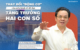 GS. TS. Hoàng Văn Cường: Nếu muốn bứt phá, Việt Nam không thể đi theo quỹ đạo tăng trưởng “an toàn”