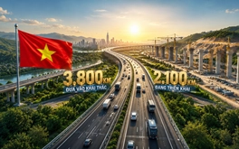 Việt Nam tăng tốc nâng cấp hạ tầng quy mô chưa từng có: Đưa hơn 3.800km cao tốc vào khai thác, thêm 2.100km đang triển khai