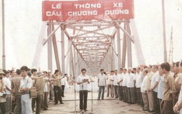 Cây cầu thép - bê tông đầu tiên được thiết kế và xây dựng hoàn toàn bởi kỹ sư, công nhân Hà Nội sẽ được mở rộng