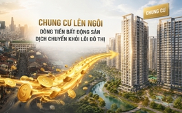Chung cư lên ngôi, dòng tiền bất động sản dịch chuyển khỏi lõi đô thị