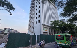 Một tòa nhà 13 tầng sẽ bị ‘cắt góc’, nhường chỗ cho tuyến vành đai xuyên tâm Thủ đô