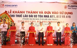 Khánh thành 3 tòa nhà ở xã hội cho thuê dài hạn tại Bắc Ninh