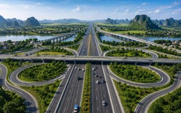 Tỉnh sẽ là TP tương lai của Việt Nam khởi công tuyến đường liên vùng gần 7.000 tỷ, gồm 8 cầu và 12 nút giao