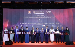 Nhiều doanh nhân tiêu biểu quy tụ tại Lễ trao Giải thưởng Quốc gia Bất động sản Việt Nam lần thứ II