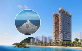 Lần đầu tiên Việt Nam xây dựng 2 tòa tháp chọc trời nằm trên trục di sản: Nơi quy tụ 143 trục điêu khắc hướng biển với kiến trúc độc đáo