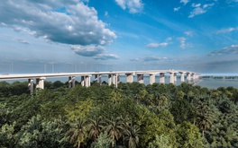 Sắp hợp long cây cầu trên dự án cao tốc 16.300 tỷ, kết nối thẳng đến siêu sân bay
