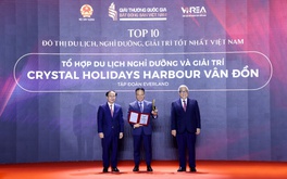 Crystal Holidays Harbour Vân Đồn xuất sắc lọt Top 10 đô thị du lịch, nghỉ dưỡng, giải trí tốt nhất Việt Nam năm 2026