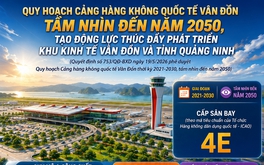 Việt Nam sẽ lên đời một sân bay quốc tế ở cửa ngõ Đông Bắc, mục tiêu đón 20 triệu khách/năm