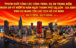 Thành phố Hồ Chí Minh khởi công đồng loạt 8 dự án trọng điểm 10 tỷ USD, mở rộng không gian phát triển hướng biển