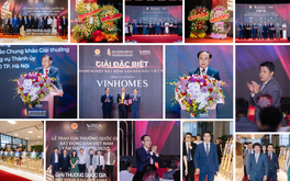 Nhìn lại những hình ảnh ấn tượng tại Lễ trao Giải thưởng Quốc gia Bất động sản Việt Nam lần thứ II
