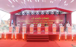 Thanh Hóa: Khởi công Cụm công nghiệp Đông Sơn II