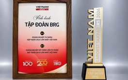 Tập đoàn BRG được vinh danh Top 4 doanh nghiệp tư nhân nộp ngân sách lớn nhất Việt Nam năm 2026
