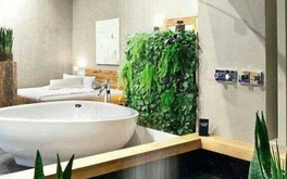 Chiễm ngưỡng những phòng tắm “xanh” đáng mơ ước