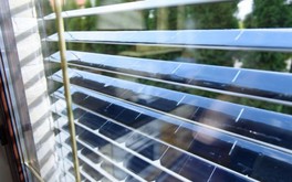 Bước tiến mới của cửa sổ thông minh: Cửa chớp năng lượng mặt trời