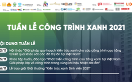 Sắp diễn ra Tuần lễ Công trình Xanh Việt Nam 2021