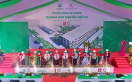 Trungnam Group tài trợ xây dựng Trường THPT Nguyễn Hiếu Tự (Vĩnh Long)