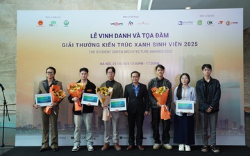 Kiến trúc xanh sinh viên 2025: Vinh danh 19 đồ án xuất